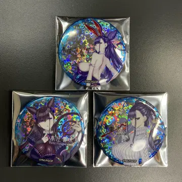 혼조 레이타 전 FGO 시키부 키라키라 캔뱃지 3종 세트
