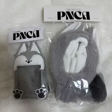PNCA 늑대 펜라 커버 트레이딩 카드 홀더 &TEAM
