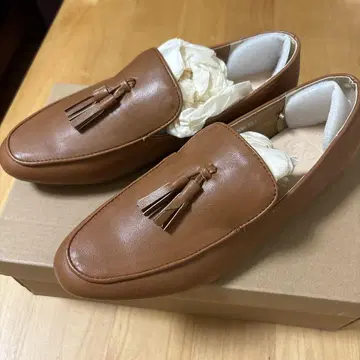 컴시즘 오니기리 브라운 태슬 로퍼 23.5cm