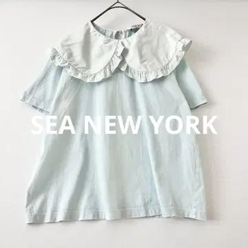 시뉴욕 SEA NEW YORK 빅 칼라 블라우스