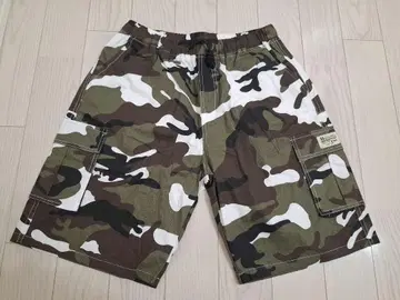 카모 패턴 3XL 카고 숏 팬츠