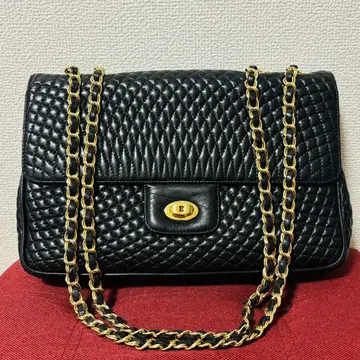 BALLY 발리 퀼팅 체인 숄더백 턴락