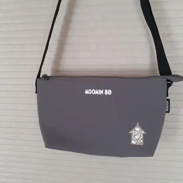MOOMIN 80 숄더 파우치 그레이 [샹브르 한정품]