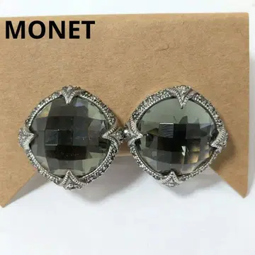 고져스 MONET 귀찌 스톤 큐빅 빈티지