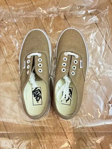 Vans 브라운 로우 컷 스니커즈