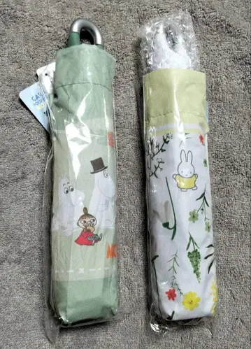 무민 미피 접이식 우산 2개 세트