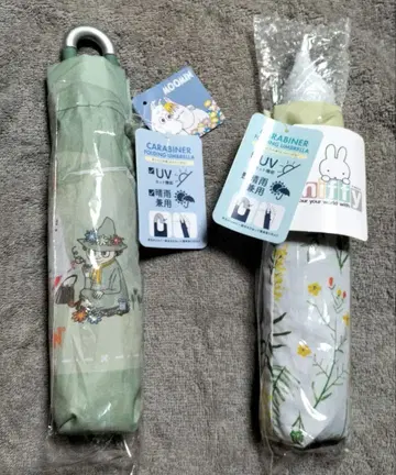 무민 미피 접이식 우산 2개 세트
