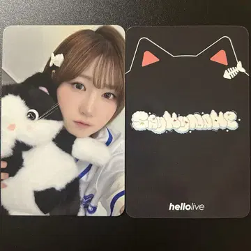 saymyname HELLO LIVE 영통 혜택 트레이딩 카드 히토미