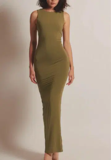 완판템: AURAFIT PADDED TANK DRESS / 말차