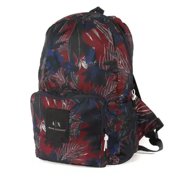 ARMANI EXCHANGE 백 보타니컬 나일론 데이팩
