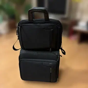 ACEGENE 블랙 비즈니스 백 2단