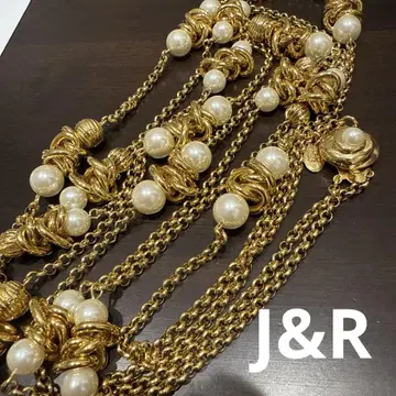J&R 빈티지 2줄 롱 목걸이