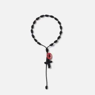 네이버후드 CORD CROSS BRACELET BLACK