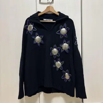 dirk bikkembergs 스틸 플레이트 니트