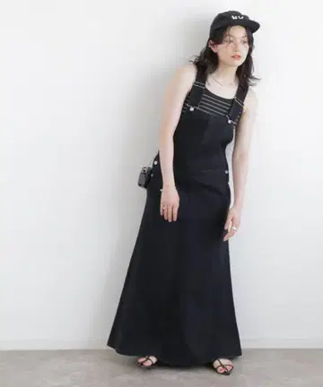 Spick & Span 데님 살로펫 스커트