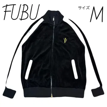 후부 FUBU 벨로아 절개 트랙 자켓 사이즈 M 집업