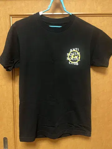 ANTI SOCIAL SOCIAL CLUB 티셔츠 S 블랙