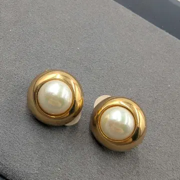 새상품급 니나리치 NINA RICCI 귀찌 모조 진주