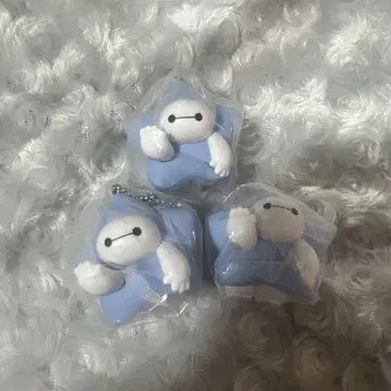 디즈니 캐릭터 별 마스코트 참 베이맥스 3개 세트