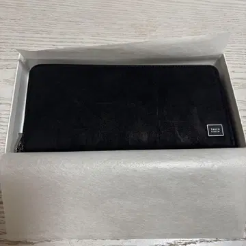 다케오 키쿠치 탈론 장지갑 소가죽