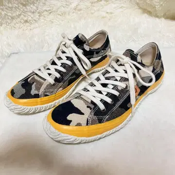 SPINGLE MOVE 스핑글 무브 카모 패턴 캔버스 스니커즈 SS