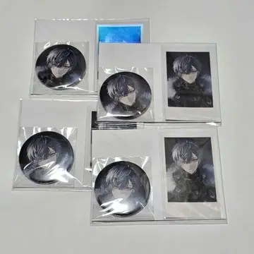 코야나기 로우 생일 굿즈 캔뱃지 폴라로이드