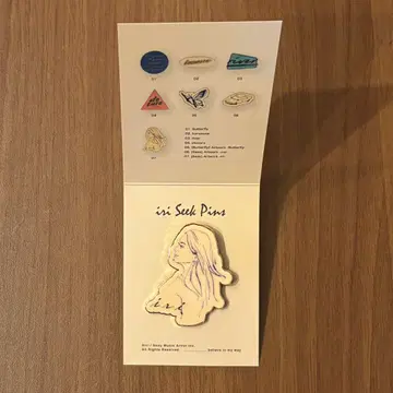 iri Seek Pins 핀 배지 07.Artwork iri ver.