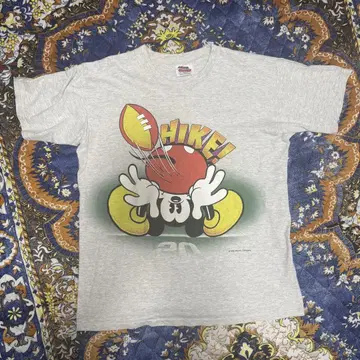 90's 미키 티셔츠 싱글 스티치