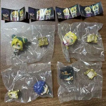 죠죠 컬렉션 JOJO WORLD EDITION 가챠 4개 세트