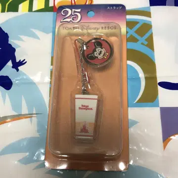 디즈니 25주년 스트랩 팝콘