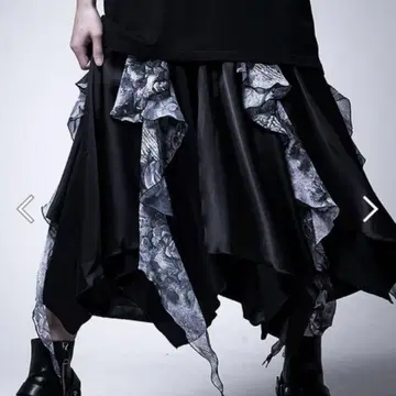 CIVARIZE Rader 레이어드 스커트 팬츠 블랙 FREE 블랙