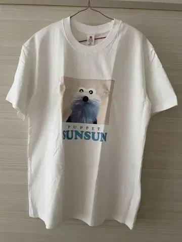익명 배송 퍼펫 순순 티셔츠 화이트 L 사이즈