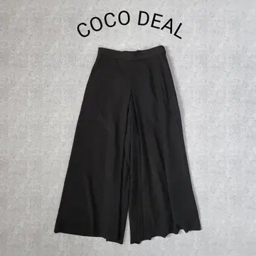 코코딜 와이드 팬츠 릴랙스 드레이프감 가우초 S