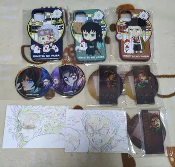 귀멸의 칼날 ufotable Cafe 아크릴 코스터 원화 스마트폰 케이스