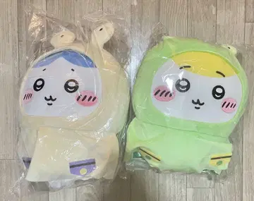 인기 치이카와 (먼작귀) & 하치와레 [비오는 날 빅 봉제 인형 세트]