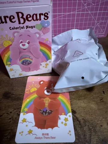 팝 마트 케어 베어 빨간색