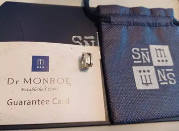 Dr MONROE 실버 925 이어 카프