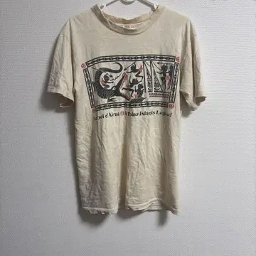 70년대 Hanes Beefy-T M 사이즈 그래픽 티셔츠