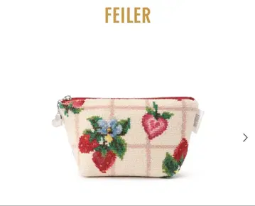 Feiler 페이러 파우치 스트로베리 필드 쁘띠