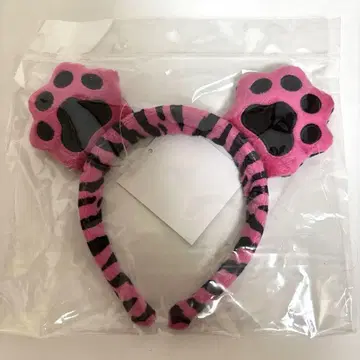 한신 타이거즈 호랑이 머리띠 핑크