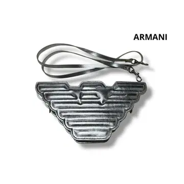 ARMANI JUNIOR 미니 숄더백 이글 실버