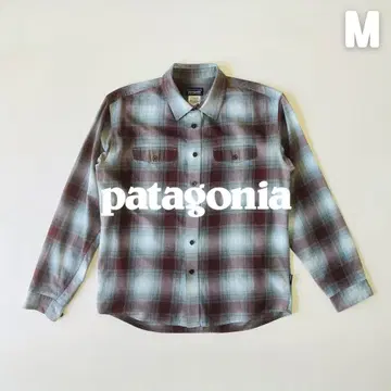 Patagonia 2013년 제작 옴브레 체크 셔츠 M 긴팔 셔츠