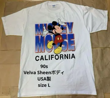 90s 미키 마우스 티셔츠 Velva Sheen USA제 디즈니