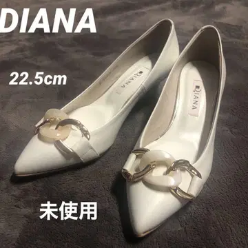 다이애나 DIANA 화이트 리본 포함 펌프스 22.5