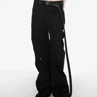 나체 NACHE RAWCUT CURVED PANTS (UNISEX) | 브랜드 중고거래