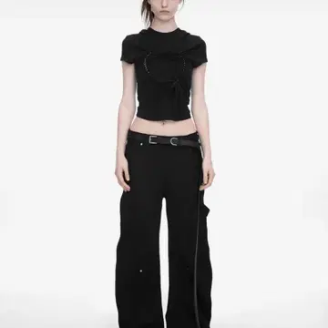 나체 NACHE RAWCUT CURVED PANTS (UNISEX) | 브랜드 중고거래