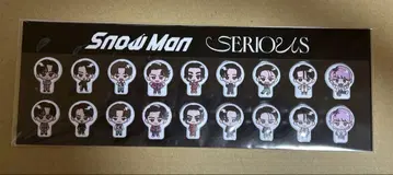 SnowMan SERIOUS 첫 구매 한정 A 씰