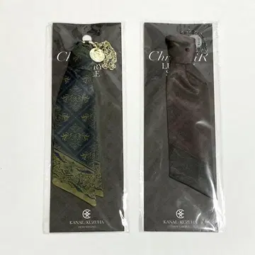 ChroNoiR 트윌리풍 스카프 백 참 카나 쿠츠하 2개 세트