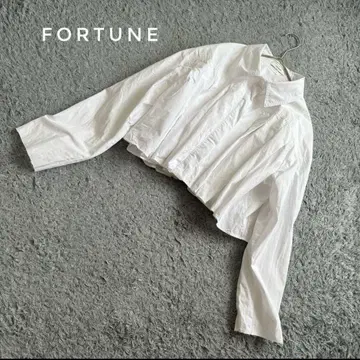 fortunee 프릴 볼륨 셔츠