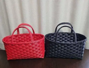에코 크라프트 바스켓 백